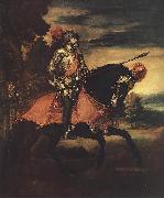 TIZIANO Vecellio Emperor Charles V at Mhlberg ar oil painting